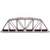 Atlas Model Railroad - Ho Kit Code 100 18 Through Truss Bridge, Silver - 889