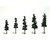 Woodland Scenics - Ready-made Pine, 2.5-4 (5) - TR1560