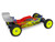 J Concepts - F2-B6.2/B6.3 1/10 Buggy Body (Clear) w/ Aero Wing - 0315