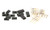 Protek RC - JR Style Servo Connectors (4 Pair) - 5009