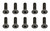 Team Associated - M3X10mm Flat Head Hex Screw (10) - 25202