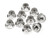 HPI Racing - Serrated Flange Lock Nut M4 (Silver/10pcs) - 103729