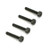 Dubro - 2.5mm x 6 Socket Head Cap Screws (4/pkg) - 2116