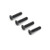 Dubro - 3.0mmx10 Flat Head Socket Screws 4/pkg - 2287