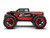 BlackZon - Slyder MT 1/16 4WD Electric Monster Truck - Red - 540098