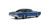 Kyosho - Fazer Mk2 FZ02 1967 Pontiac GTO, Tyrol Blue, 1/10 Electric - 34431T2