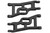 RPM RC Products - OFFSET COMPENSATING FRONT A-ARMS, SLASH 2WD & NITRO - 70552