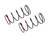Team Associated - 13mm Front Shock Springs Red 4.0lb/in, L44, 6.25T, 1.2D - 91944