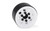 RC4WD - Stamped Steel 1.0" Pro8 Beadlock Wheels, White - ZW0357