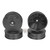 DE Racing - Slim Speedline Buggy Wheels, Front, Black, 4pcs - SB4SLB