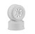 J Concepts - 9-Shot 12mm Hex, +3mm Offset Wheel, White, 2pcs - 3420W J Concepts - 9-Shot 12mm Hex, +3mm Offset Wheel, White, 2pcs - 3420W