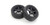 Kyosho - Glued TC Tire (M), 5-Spoke Racing Wheel, Black, 2pcs - FATH705BKM