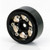 Power Hobby - 1.0" Black Brass Beadlock Crawler Wheels, 1/24 TRX4M - TRX610