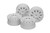 Tamiya - TH 10-Spoke Wheels, White, 24mm Width, Offset 0 - 22067