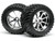 HPI Racing - Mounted Goliath Tire 178X97mm On Blast Wheel Chrome - Savage - 4727
