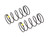 Team Associated - 13mm Front Shock Springs Yellow 3.8lb/in, L44 6.5T, - 91943