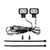 MyTrickRC - Spotlights High Power - 2-High Power Spotlights with Mounting - FT4