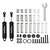 Power Hobby - 90mm Promatics Two Stage Internal Spring Shocks, Black - 5673BLACK