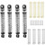 Power Hobby - Aluminum 54mm Long Travel Shocks 1/24, Grey, for Axial - SCX24752GREY