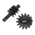 Power Hobby - Steel Overdrive Gears Diff Worm Set 2T/14T, Overdrive 23% - SCX24770