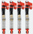 Power Hobby - 1/24 Aluminum 58mm Long Travel Shocks, Red, for Axial SCX24 - SCX24771RED