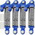 Power Hobby - Aluminum 51mm Long Travel Shocks, Blue, for Traxxas - TRX597BLUE