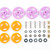 Tamiya - JR PRO Low Friction Roller Set - 15381