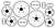 Gofer Racing Model Decals - 15' Diameter Disk Brakes 2 sets - 20020