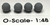 Phoenix Precision Model - O Barrel Cacti-Small, Undecorated 4pc - 33566