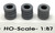 Phoenix Precision Model - HO Stack of 4 Tires, Undecorated 3pc - 31540