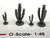 Phoenix Precision Model - O Cacti: All Other Cacti Undecorated 2pc - 33569