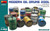 Mini Art Models - Modern 200l Fuel Drum Set 21pc 1:48 - 49009