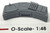 Phoenix Precision Model - O Food Service Counter, Undecorated 1pc - 33545