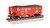 Bachmann - Ho 55t 2-Bay Ob Hop Burlington #189301 - 19518