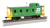 Bachmann - HO Off-set Cupola Caboose BN #10420 - 14005