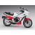 Hasegawa Models - Kawasaki KR250 1:12 red/white - 21745