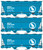 Accurail - HO 2-Bay ACF Covered Hopper GN 3#Set - 8162