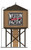 Broadway Limited - Ho Oper Water Tower W/sd  WP  Weathered - 7925