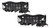 Bachmann - On30 2-Bay Steel Hopper Consolidated 2pk - 27903