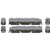Rapido Trains - HO E8A + E8A w/HEP IC 100 + 101 w/snd - 28817