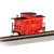 Bachmann Industries - Bachmann Trains - OLD-TIME BOBBER CABOOSE - DENVER & RIO GRANDE? #49 - N Scale - 15759