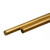 K & S Metals - Round Brass Rod: 0.114" OD x 12" Long - 8167