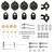 Power Hobby - Brass Front / Rear Portals, for Traxxas TRX-4M - 5731