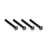 Jconcepts - 3x22mm Top Hat Titanium screw, stealth black - 4pc  - 5143-2