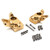 Reefs RC - Brass Portal Knucle Set ScxPro / Capra / Scx10.3 - REEFS175