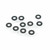 TEKNO RC - M2.6x6.0x0.5mm Washer (black, 10pcs) - 1264