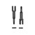 Team Associated - RC10 Rear Stub Axles, with roll pin - 6374