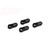 Louise R/C - Strong Ball End 4.8mm-Long (4pcs), Fits T410 Drift/Rally - NBA334