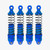 Power Hobby - Aluminum Front & Rear Shocks, for Arrma Grom, Blue, 4pcs - 6563BLUE
