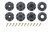 Louise R/C - MFT MT-Rocket Soft 1/10 Monster Truck Tires, 12, 14, - LT3307SX